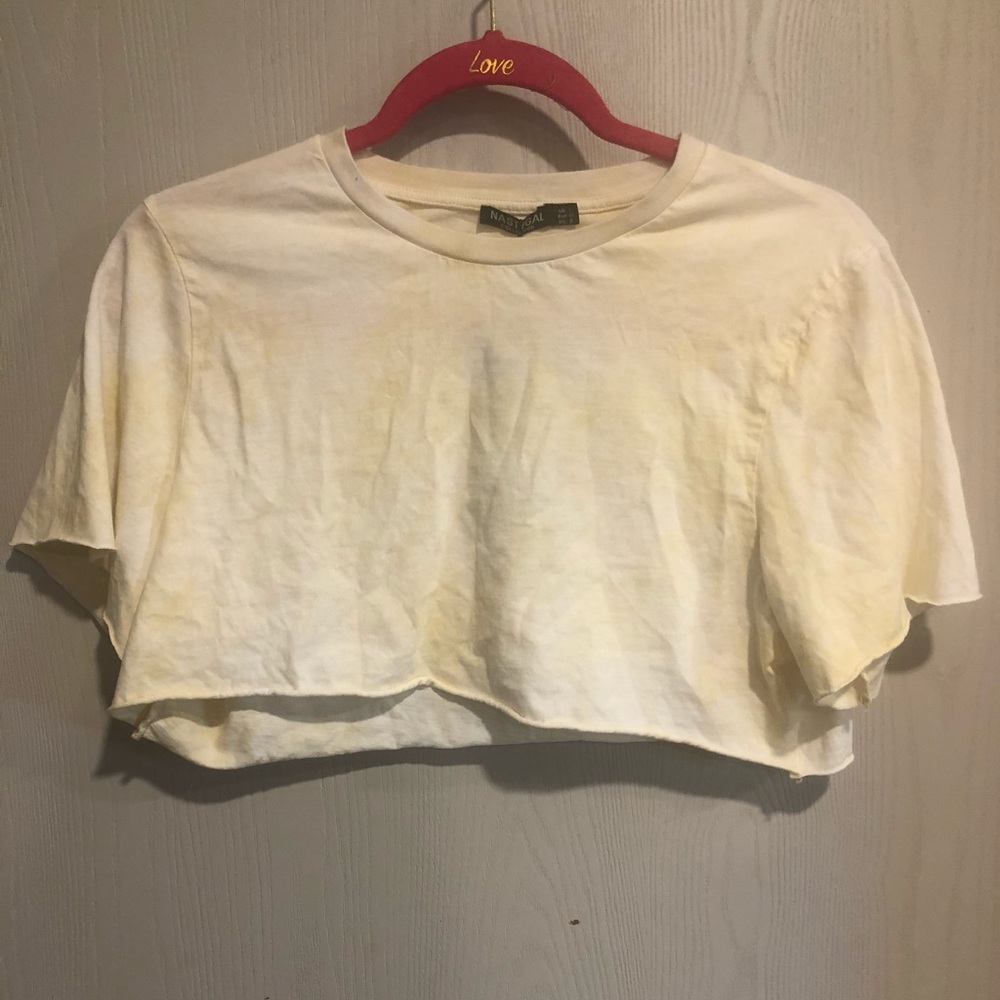 NWT Nasty Gal Tie Dye Crop Top